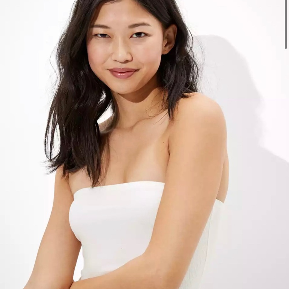 American Eagle ribbed tube top